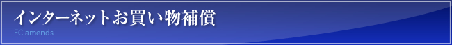 インターネットお買い物補償導入申請書
